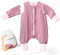 Mababu – Schlafsack mit Füßen 0 5 TOG – Musselin Sommerschlafsack Baby aus 100% GOTS Bio Baumwolle – Umklappbare Bündchen, abnehmbare Ärmel & YKK Reißverschluss – Babyschlafsack Unisex Größen 70-110cm
