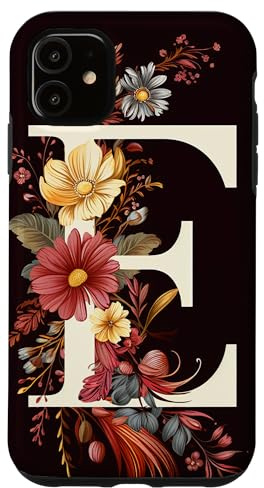 iPhone 11 Initial Letter E Case