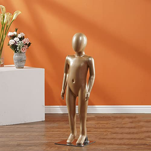 Schaufensterpuppe Für Kinder, Ausstellungsregal, Stehende Schaufensterpuppe, Kinderbekleidungsgeschäft, Mehrfarbige Ganzkörper-MODL-Requisiten, Mit Sockel