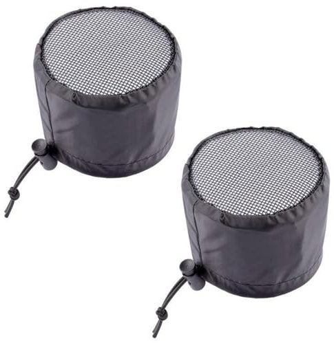 2Pcs 8 inch Grow Tent Vent Cover, Duct Filter Net with Fixed Buckle, Dust Proof Mesh Screen for Plant Growth Tent Ventilation Exhaust Fan