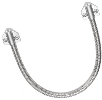 FLEXMAN Armored Door Cord, Stainless Steel Door Wire Conduit Flexible Gooseneck Door Cable Protector for Internet Door Lock, Access Control System, Video Line