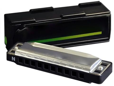 Mundharmonika Natürliche Moll-diatonische Mundharmonika 10 Löcher Blues Harp Mundharmonika Armonica Professionelle Musikinstrumente(NM-Em)