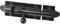 HANDLEZONE® Bell Shaped Premium Sliding Door Bolt, Sturdy Lock Barrel Bolt Perfect for Securing Internal Doors in Bedrooms, Bathrooms, Cupboards - 75x32mm - Black Matt