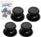 Lot de 4 joysticks analogiques de rechange compatibles avec les manettes Sony Playstation 4 (PS4) Noir