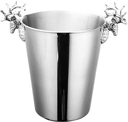 3L Eiskübel Edelstahl Weinkühler Chiller Flasche Champagner Bier Kaltwassermaschine