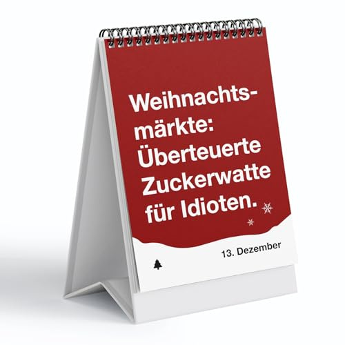 Der Anti-Adventskalender - Weihnachten: Countdown ins Verderben. 24 Tage pure Ernüchterung - Kein Licht am Ende des Tunnels