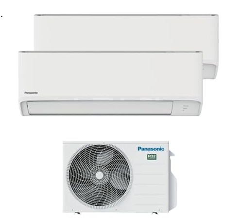 Panasonic CU-2Z41CBE Linea Rz, Condizionatore Dual-split, 9000+9000 Btu, Tecnologia Nanoe™ X, Aerowings, Inverter, Wifi Integrato, Classe Energetica A+++/A++ 2026