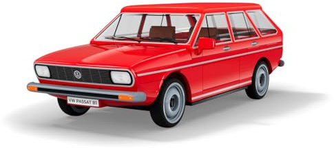 Volkswagen Passat B1 Variant, 125mm x 55mm x 45mm, Rot