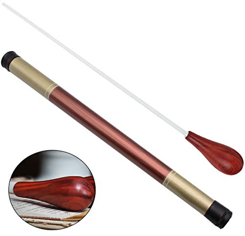 Music Baton Conducting Baton Orchestra Baton wood Handle (Rosewood Handle)