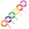 EDI-TRONIC 6pz Set di filo dissaldante 0,5mm 1mm 1,5mm 2mm 2,5mm 3mm, rame, bundle