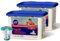 Oxígeno activo Gre en pastillas de 20 g – Oxi Lent 2,4 kg (1,2 x 2) + Dosificador flotante para piscina y spa hidromasaje