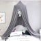 Prinzessin Betthimmel für Mädchen Kinder Babybett, Prince Runde Kuppel-Baldachin für Kinderzimmer Indoor Outdoor Schloss Spielzelt Hängende Haus Dekoration Leseecke