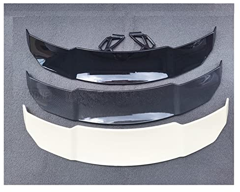 Heckspoiler Für GTS-V Stil ABS Auto Spoiler Flügel Refit Für F80 M3 E92 E46 F82 M4 M5 M6 F22 F30 F32 F33 F36 G20 G30 2014-UP Spoilerlippe(Glossy Black)