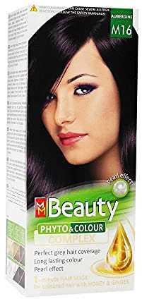 MM Beauty Permanente Haarfarbe MM Beauty Phyto & Farbe 125g - № M16 Aubergine