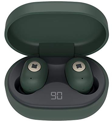 aBEAN, Bluetooth in- Ear Headphones, kabellose Kopfhörer, Shady Green, 18497