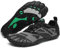 SAGUARO Uomo Donna Scarpe Barefoot Scarpe da Immersione Donna Traspirante Minimaliste Scarpe da Scoglio Trail Running Scarpe e Antiscivolo Sport Acquatico Nero 40 EU