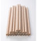Paille Carton Kraft Biodégradable | Lot de 250 Pailles Jetables Droites 20 cm | Pailles Ecologiques | Recyclables et Compostables | Boissons Froides