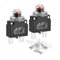 sourcing map Circuit Surcharge Protection Trousse 7A AC125/250V DC32V Bouton-poussoir Thérmique Coupe-circuit avec Imperméable Capuchons 2 Ensemble