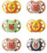 Tommee Tippee Fun Style Beruhigungssauger, Symmetrische Kiefergerechte Form, BPA-freies Silikon, 6-18M, 6er-Set