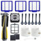 Eifrthe Kit d'accessoires 16 pièces pour aspirateur robot Shark IQ RV1001AE RV1000 RV1001 AV970 AV993 RV912S AV1002AE avec brosse principale en mousse et filtre principal
