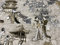 Geisha Japanische Pagode orientalischer Köper Blumen Vorhang Stoff Leinenoptik Material - 140cm breit Textil - Beige (Meterware)