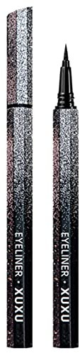 MaNMaNing Spitze Magnetischer Eyeliner Hochauflösender Fotoschwarzer wasserfester flüssiger Eyeliner-Stift Den ganzen Tag über magnetische Wimpern schwitzen (A, One Size)