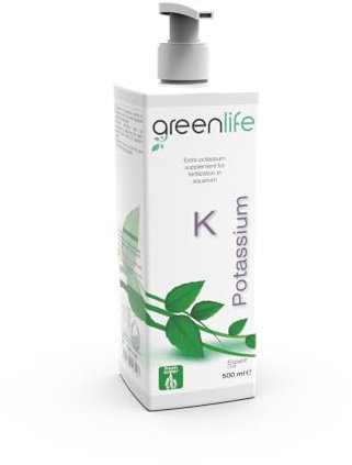 Oceanlife Greenlife Potassium K - 500 ml - Fertilizzante a Base di potassio per acquari con Piante - by