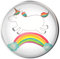 Mr. & Mrs. Panda Waschbecken Stöpsel Einhorn Regenbogen - Geschenk, Glitzer, Abflussstöpsel, Einhörner, Ablaufgarnitur, Waschbecken Stopfen, Einhorn