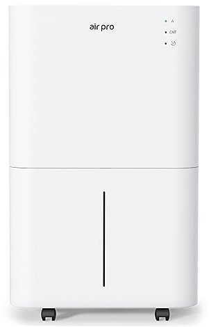 Air Pro Deumidificatore Digitale 25L/Dì - App WIFI - Serbatoio 4L, Sleep, Timer 24 Ore Asciuga Biancheria, Cantina, Garage, Cucina - Muffa Elettrico Portatile, Dispositivo Rimuovi Umidita e Condensa
