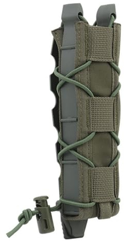 ACEXIER Taktische 9-mm-Magazintasche Militärjagdpistole Maschinenpistole MP5 / MP7 / .45 Lange Einzelmag-Tasche Träger MOLLE Malice Clip