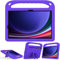 Funda para niños para Samsung Galaxy Tab S8 de 11 pulgadas 2022 (SM-X700/X706), espuma EVA, ligera, a prueba de golpes, duradera, funda para tablet con asa y soporte para niños, color morado