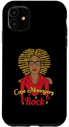 Hülle für iPhone 11 Black Case Managers Rock Care Manager Patient Sozialarbeiter