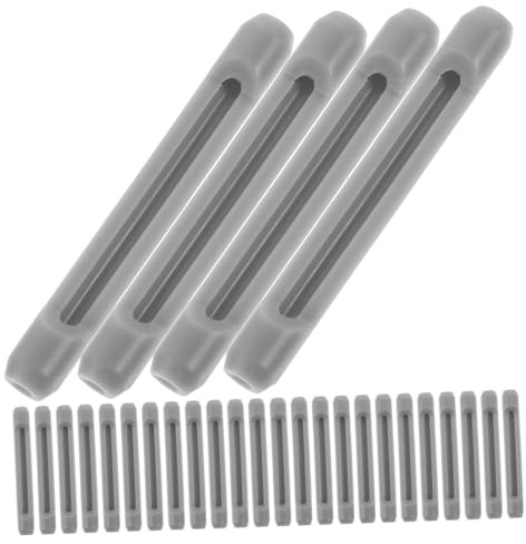 FRCOLOR Copri Montatura 20 Paia Di Manicotti Per Gambe in Silicone Per Occhiali Di Ricambio Comodi E Non Grigi