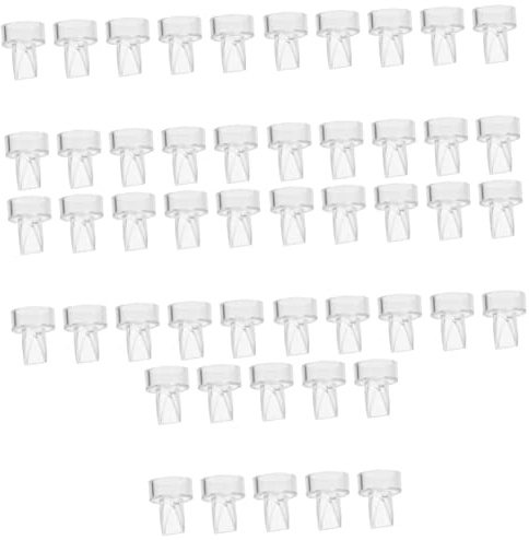 JOINPAYA 5 Sätze Zubehör Für Milchpumpen Ersatzzubehör Für Die Ersatzteile Für Milchpumpen Brustpumpenventile Manuelle Austauschbares Ventil Kieselgel 10 Stück * 5