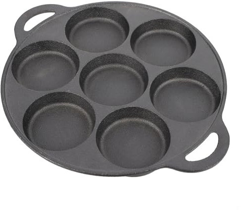 MAGICLULU Juego De Utensilios De Cocina Con Sartén Antiadherente Y 7 Orificios