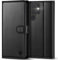 Kuafcase for Samsung S25 Ultra 5G Case with 4 Card Slots Magnetic Closure Kickstand Shockproof Protective Phone Case for Samsung Galaxy S25 Ultra - Black