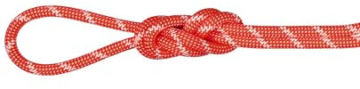 Mammut 8.0 Alpine Classic Rope 60m Cuerda de Escalada, Adultos Unisex, Naranja-Blanco, 60 m