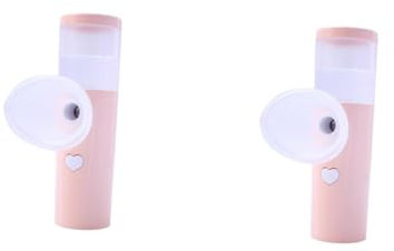 PACKOVE 2sätze Nano Gesichtsnebelgerät Tragbarer Dampfer Für Feuchtigkeitsspendende Augenpflege Für Reisen Büro Zur Linderung Von Trockener Augenhaut