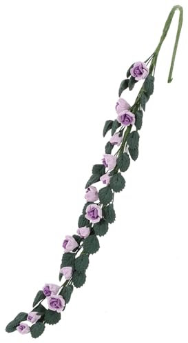 YARNOW Vigne Miniature De Fleurs De Roses pour Décoration De Maison De Poupées Et Accessoires De Micro Paysage Effet Réaliste