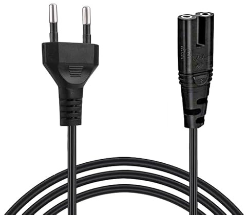 Jytyto Cavo di alimentazione CA a 2 pin adatto al tappetino riscaldante per alimenti Sturdon Extra-Large 43 x 16 (109 cm x 41 cm); cavo di ricarica, caricabatterie, alimentazione 110 V-240 V
