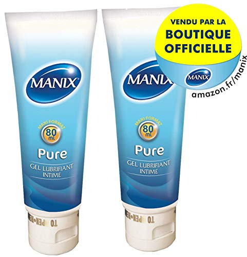 Gel lubrifiant intime MANIX PURE 80 ml - Lot de 2