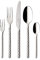 Villeroy & Boch - Montauk Besteckset 30-teilig Silber, Spülmaschinenfest, Besteck Set für 6 Personen, Besteckset Platin, Besteck, Edelstahl