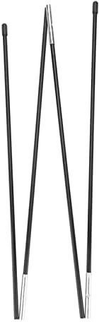 Huairdum Fiberglas Stange Unterstützung, 8,0 MM Kopf Streben Zelt Unterstützung Vier Abschnitte Camping Zeltstange Bars Outdoor Sonnenschutz für Überleben Camping Wandern