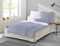 Irisette Essential Mako-Satin Bettwäsche Bea blau, 1 Bettbezug 135 x 200 cm + 1 Kissenbezug 80 x 80 cm