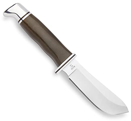 Buck Knives 103 Skinner Pro Coltello da caccia a lama fissa, lama in acciaio inox S35VN da 4 pollici, manico Micarta