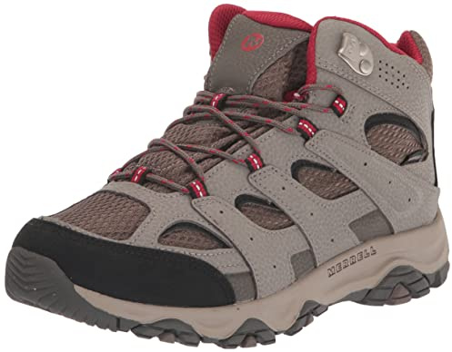 Merrell Moab 3 Mid WP, Walking-Schuh, Boulder/Red,