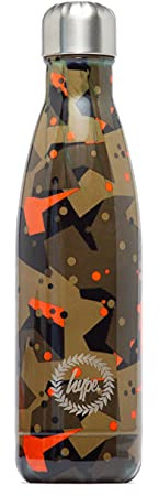 HYPE REUSABLE 500ml WATER BOTTLES - MULTIPLE STYLES/COLOURS FOR SCHOOL, WORK, HOME, GYM