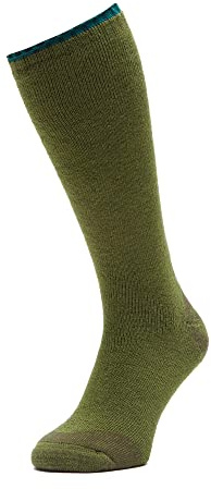 Peter Storm Essentials Men's Wellington Boot Socks with Elasticated Binding, Calf Length, Moisture-Wicking - 1 Pair (UK, Alpha, L, Regular, Regular, Green)