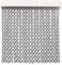 Genérico Cortinas Exterior Anti Moscas | Material PVC y Barra Aluminio | Ideal para Terraza y Jardín (Negro-Transparente, 90 x 230cm)