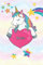 Rose: A Cute Unicorn Sketchbook (6 x 9) inches 110 pages With Blank Paper For Girl Name Rose To Drawing, Doodling, Sketching